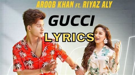 free gucci lyrics|Gucci song riyaz aly.